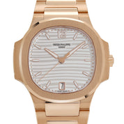 Patek Philippe Nautilus 7118/1R-001 'Ladies' Automatic Rose Gold Silvery Opaline Dial (2026)