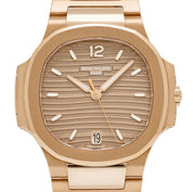 Patek Philippe Nautilus 7118/1R-010 'Ladies' Rose Gold Champagne Golden Dial (2026)