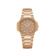 Patek Philippe Nautilus 7118/1R-010 'Ladies' Rose Gold Champagne Golden Dial (2021)