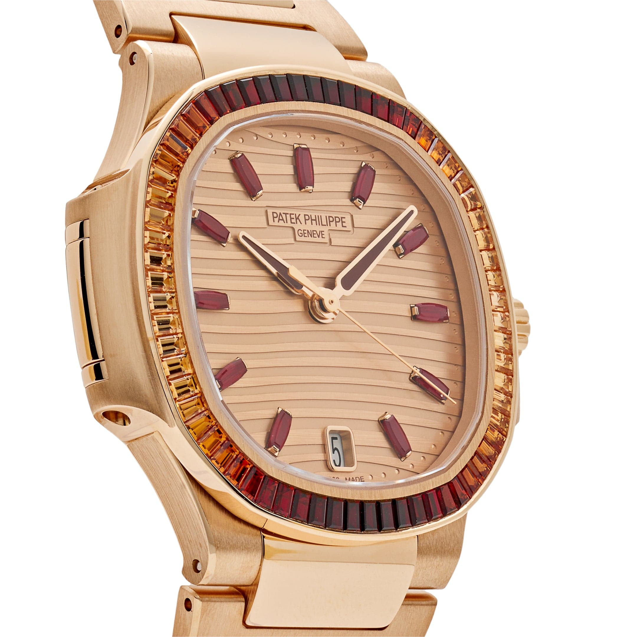 Patek Philippe Nautilus Joaillerie 7118/1300R-001 'Ladies' Rose Gold