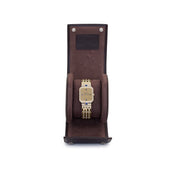 Patek Philippe Octagonal Watch 3847/001 Vintage 'Ladies' Yellow Gold Champagne Dial Blue Sapphire and Diamond-Set