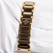 Patek Philippe Twenty-4 4908/11R-011 ‘Ladies’ Rose Gold White Diamond Dial Diamond Bezel Quartz