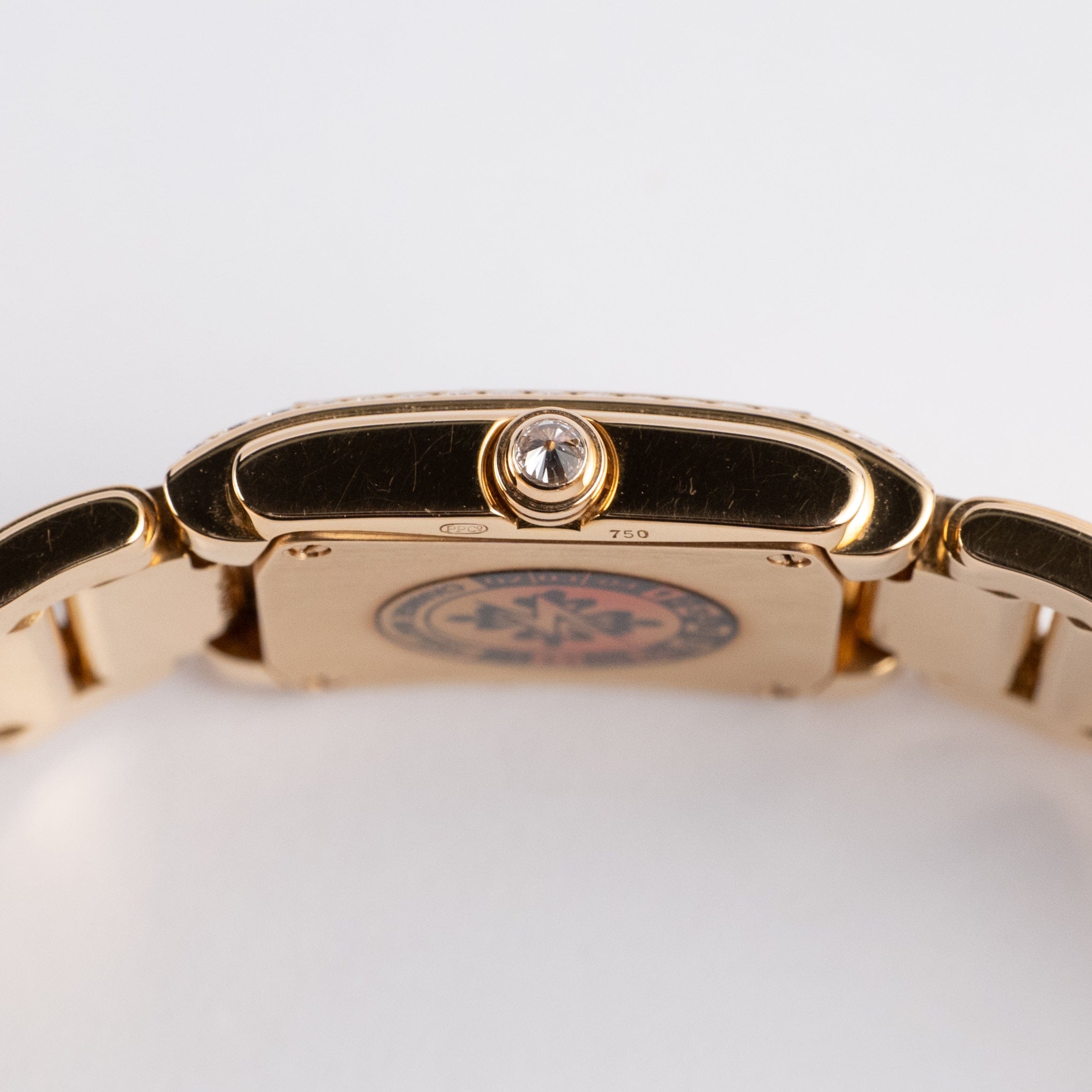 Patek Philippe Twenty-4 4908/11R-011 ‘Ladies’ Rose Gold White Diamond Dial Diamond Bezel Quartz
