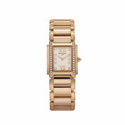 Patek Philippe Twenty-4 4908/11R-011 ‘Ladies’ Rose Gold White Diamond Dial Diamond Bezel Quartz