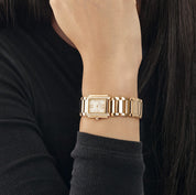 Patek Philippe Twenty-4 4908/11R-011 ‘Ladies’ Rose Gold White Diamond Dial Diamond Bezel Quartz