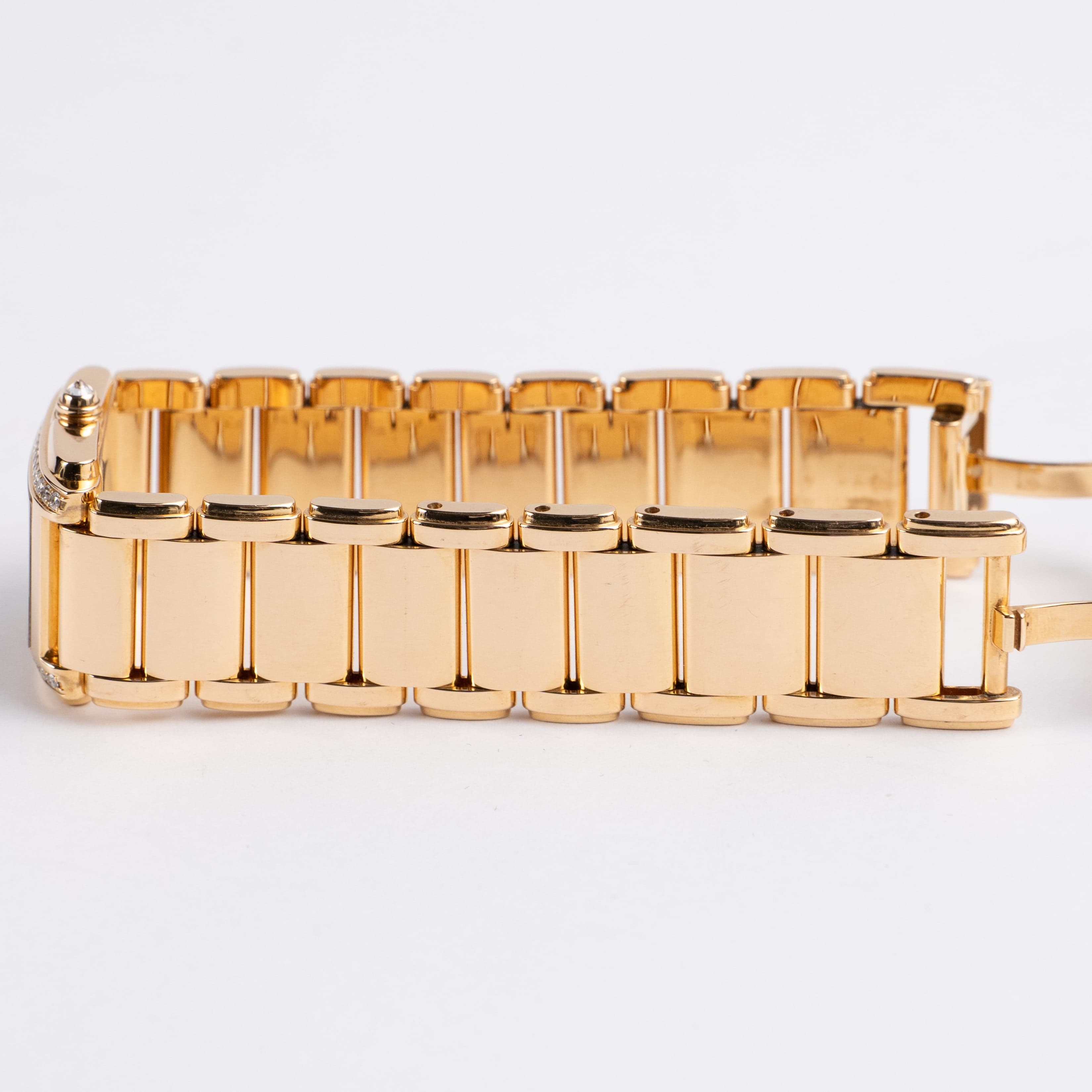 Patek Philippe Twenty-4 4908/11R-011 ‘Ladies’ Rose Gold White Diamond Dial Diamond Bezel Quartz