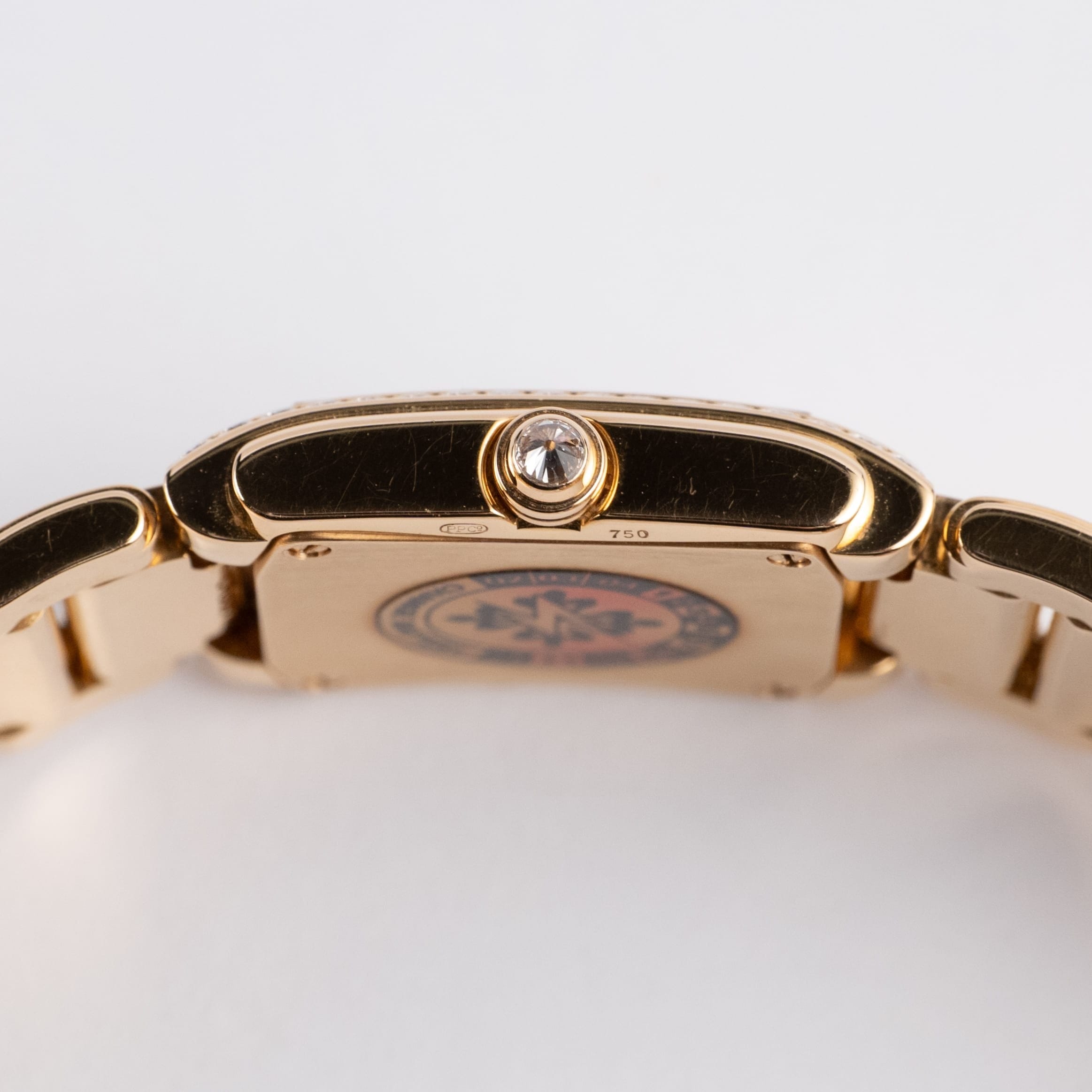 Patek Philippe Twenty-4 4908/11R-011 ‘Ladies’ Rose Gold White Diamond Dial Diamond Bezel Quartz