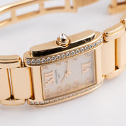 Patek Philippe Twenty-4 4908/11R-011 ‘Ladies’ Rose Gold White Diamond Dial Diamond Bezel Quartz