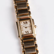 Patek Philippe Twenty-4 4908/11R-011 ‘Ladies’ Rose Gold White Diamond Dial Diamond Bezel Quartz