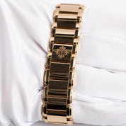 Patek Philippe Twenty-4 4908/11R-011 ‘Ladies’ Rose Gold White Diamond Dial Diamond Bezel Quartz