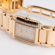 Patek Philippe Twenty-4 4908/11R-011 ‘Ladies’ Rose Gold White Diamond Dial Diamond Bezel Quartz