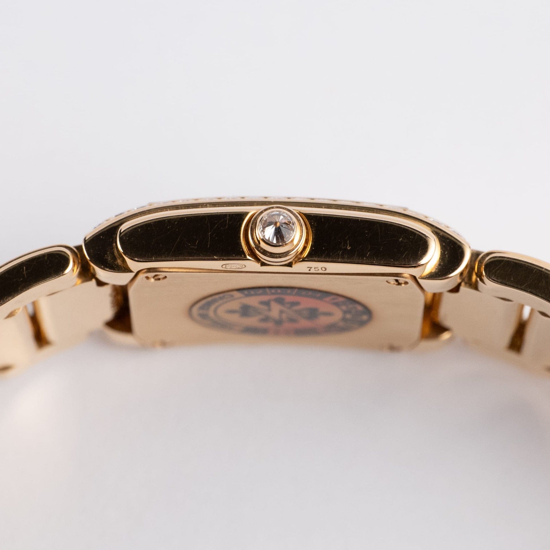 Patek Philippe Twenty-4 4908/11R-011 ‘Ladies’ Rose Gold White Diamond Dial Diamond Bezel Quartz