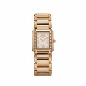 Patek Philippe Twenty-4 4908/11R-011 ‘Ladies’ Rose Gold White Diamond Dial Diamond Bezel Quartz
