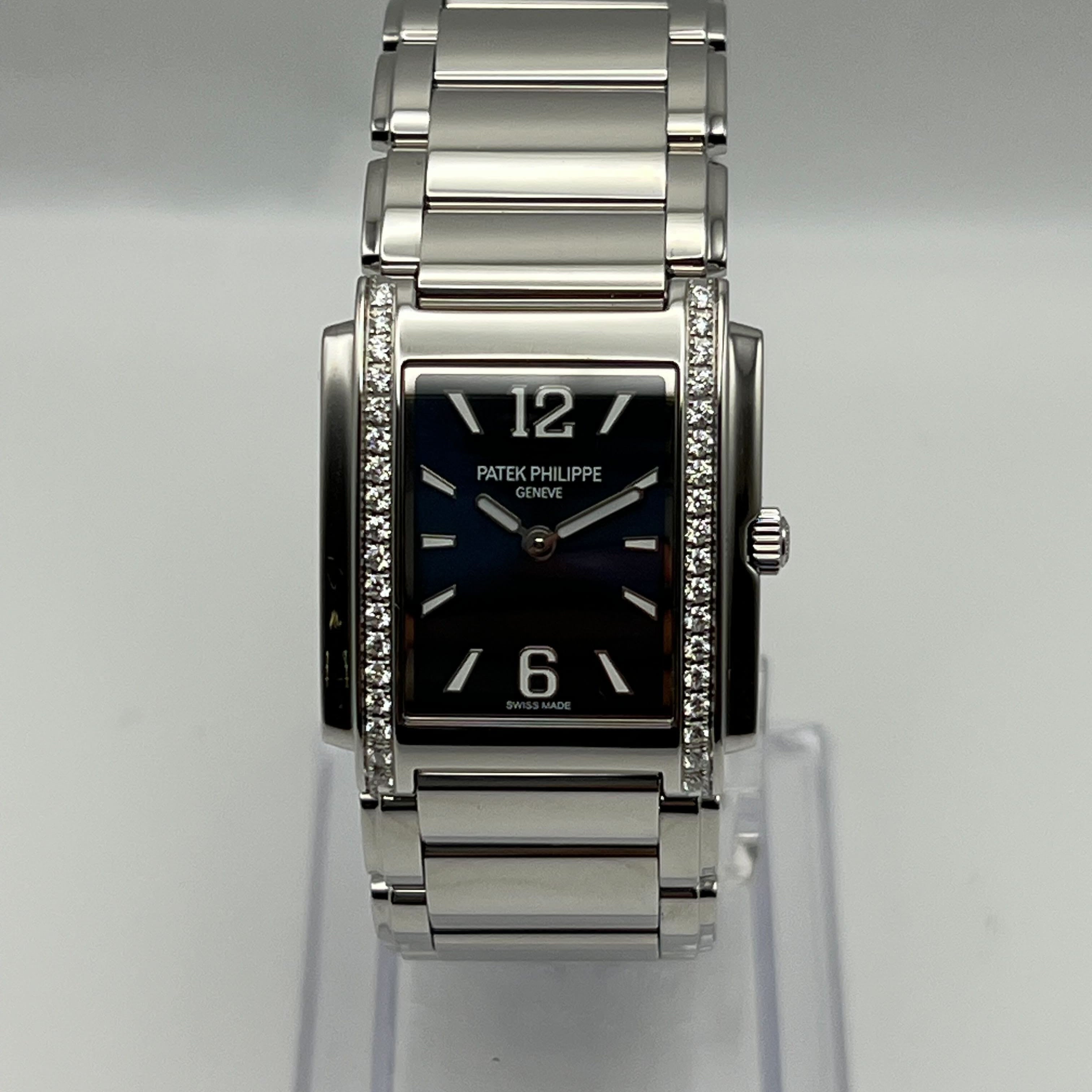 1200A-001 'Ladies' Quartz Blue Dial Diamond Bezel (2022)