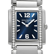 Patek Philippe Twenty-4 4910/1200A-001 'Ladies' Stainless Steel Blue Dial Diamond Bezel Quartz (2026)