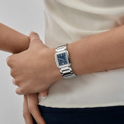 Patek Philippe Twenty-4 4910/1200A-001 'Ladies' Stainless Steel Blue Dial Diamond Bezel Quartz (2026)