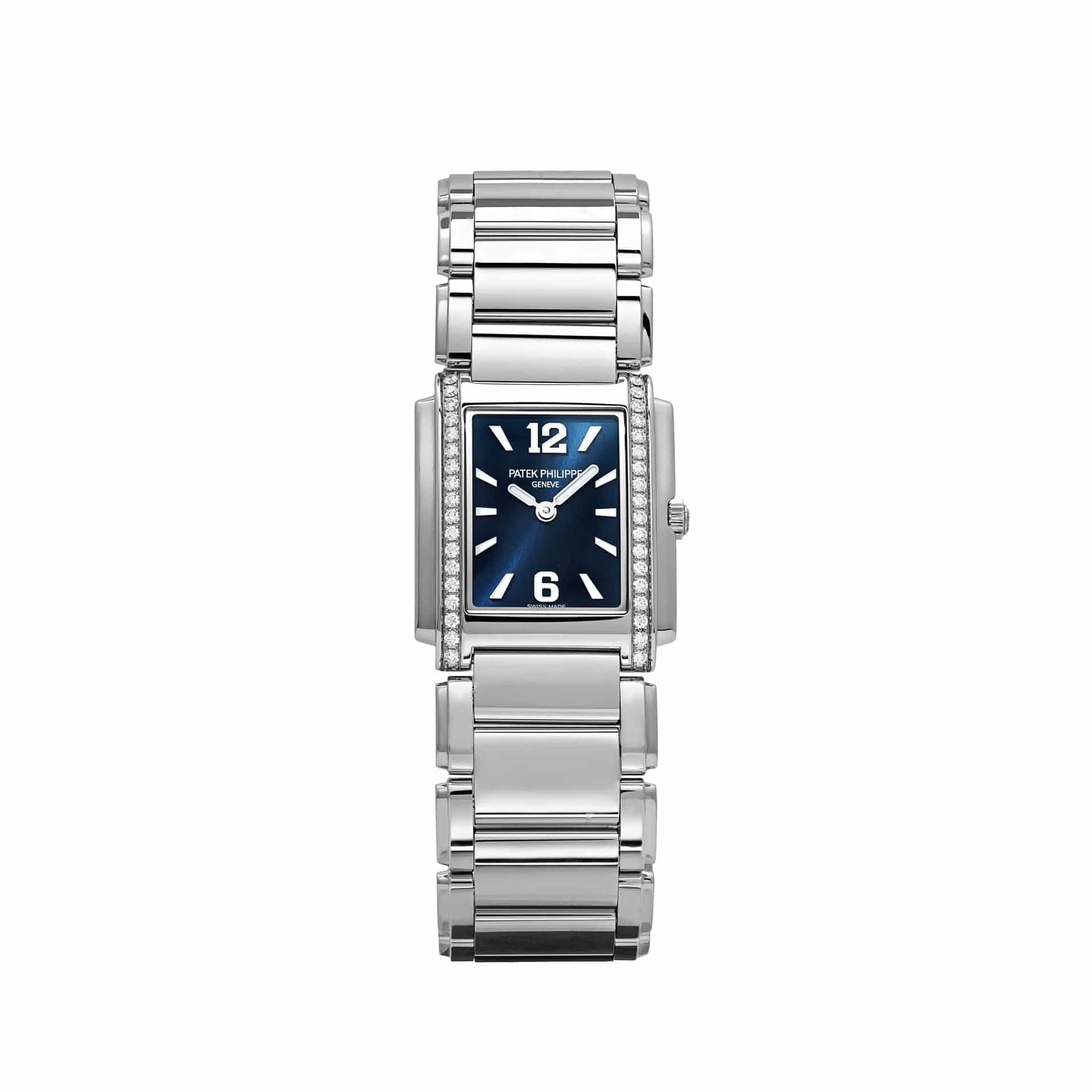 1200A-001 'Ladies' Stainless Steel Blue Dial Diamond Bezel Quartz (2026)