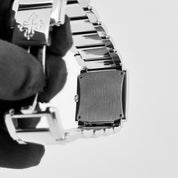 Patek Philippe Twenty-4 4910/1200A-010 'Ladies' Stainless Steel Gray Dial Diamond Bezel Quartz