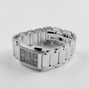 Patek Philippe Twenty-4 4910/1200A-010 'Ladies' Stainless Steel Gray Dial Diamond Bezel Quartz