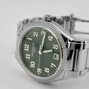 Patek Philippe Twenty-4 7300/1200A-011 Green Dial Diamond Bezel (2024)