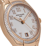 Patek Philippe Twenty-4 7300/1200R-010 Rose Gold Silver Dial
