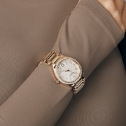 Patek Philippe Twenty-4 7300/1200R-010 Rose Gold Silver Dial