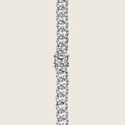 Pavé Diamond White Gold Chain Link Necklace