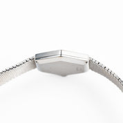 Piaget 9557B2 Hexagon White Gold Malachite Diamond Dial