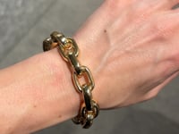 Hollow Gold Bracelet