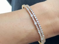 Diamond Stretch Tennis Bracelet