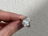 Custom Oval Diamond Engagement Ring