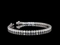 5.85 Carat Lab Grown Diamond Tennis Bracelet
