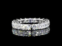 3.36 Carat Lab Grown Diamond Eternity Ring