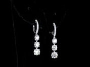 3.07 Carat Lab Grown Diamond Earrings