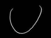 9.95 Carat Pear Lab Grown Diamond Tennis Necklace