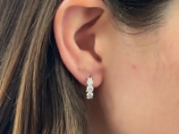 3 Carat Lab Grown Huggies