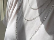 Rose-Cut Diamond Tennis Necklace