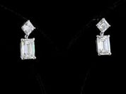 8.2 Carat Lab Grown Diamond Dangling Earrings