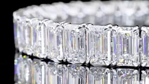 35.48 Carat Lab Grown Diamond Bracelet