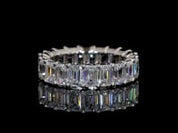 8.5 Carat Lab Grown Diamond Eternity Ring