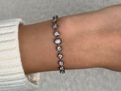 Georgian Style Diamond Tennis Bracelet