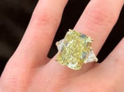 Jacob & Co. Fancy Intense Yellow Diamond Ring