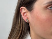 Mika Ear Cuff in Yellow Gold with Pear Diamonds