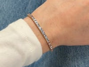 Pastel Rainbow Sapphire Tennis Bracelet