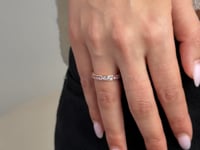 Pink Sapphire Eternity Ring