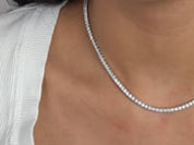 10 Carat Diamond Tennis Necklace
