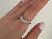 Isla Diamond Wave Ring
