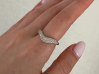 Isla Diamond Wave Ring