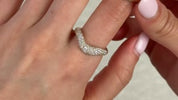 Isla Diamond Wave Ring
