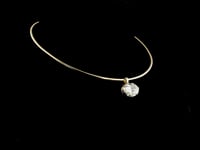 9 Carat Lab Oval Diamond Solitaire Pendant